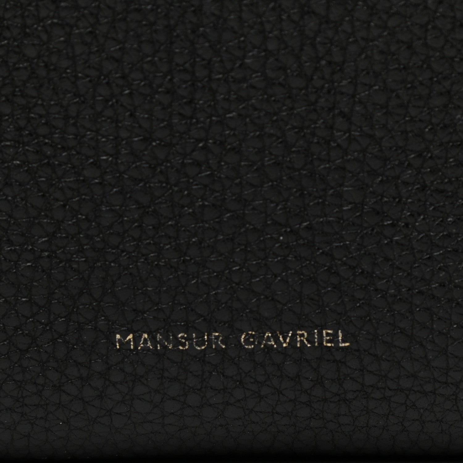 Mansur Gavriel Tumbled Calfskin Bucket Bag Black 6 of 14