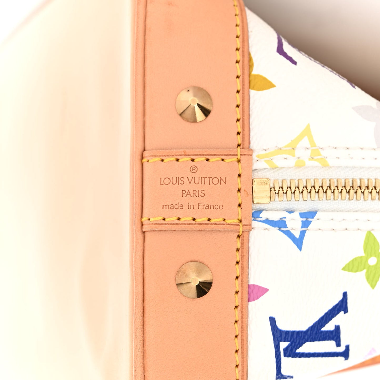 Monogram Multicolor Alma White