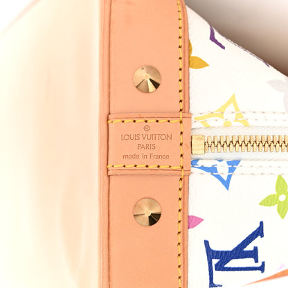 Louis Vuitton Monogram Multicolor Alma White 6 of 13