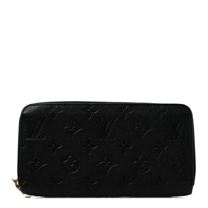 Louis Vuitton Empreinte Zippy Wallet Black 1 of 8