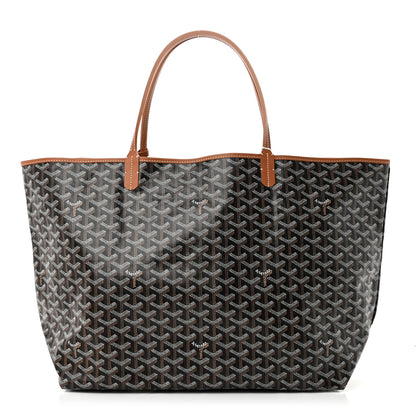 Goyard Goyardine Saint Louis GM Black Gold 1 of 11