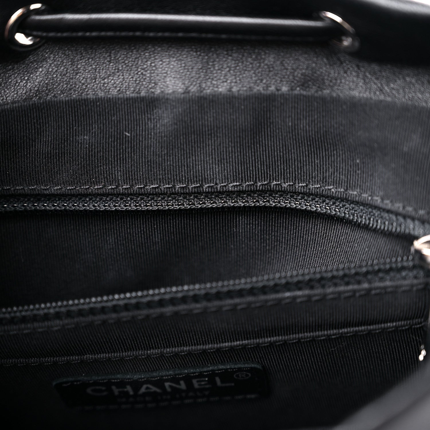 Chanel Lambskin Quilted Small Urban Spirit Backpack Black 10 of 11