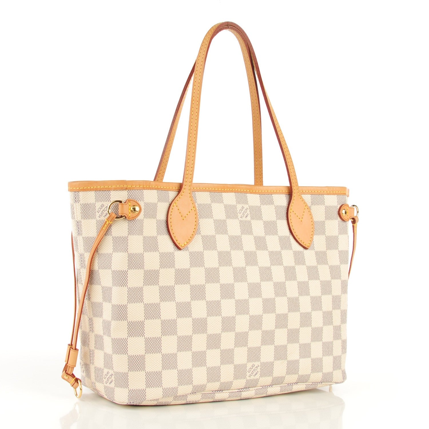 Louis Vuitton Damier Azur Neverfull PM 3 of 8