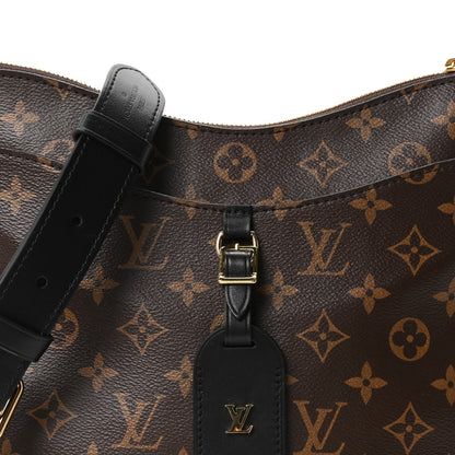Louis Vuitton Monogram Odeon MM Black 7 of 9