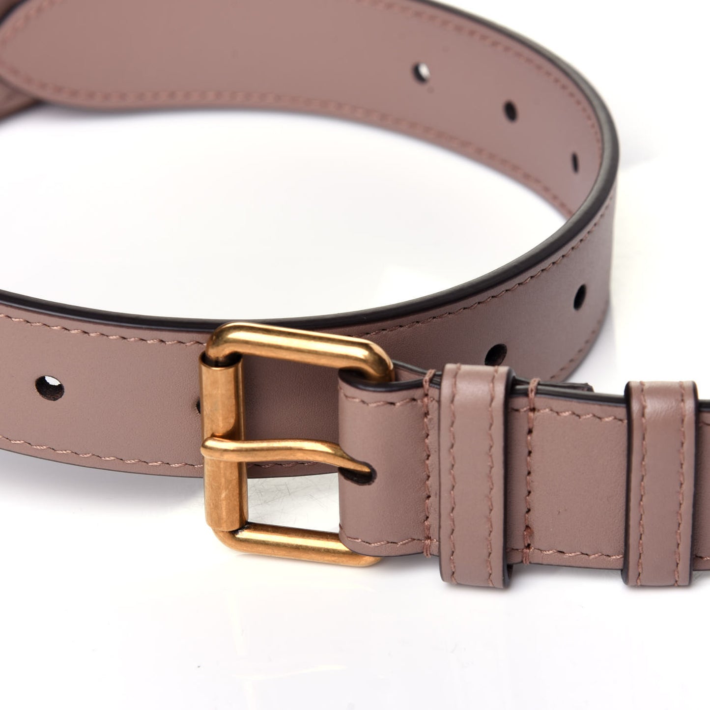 Calfskin Matelasse GG Marmont Belt Bag 95 38 Porcelain Rose