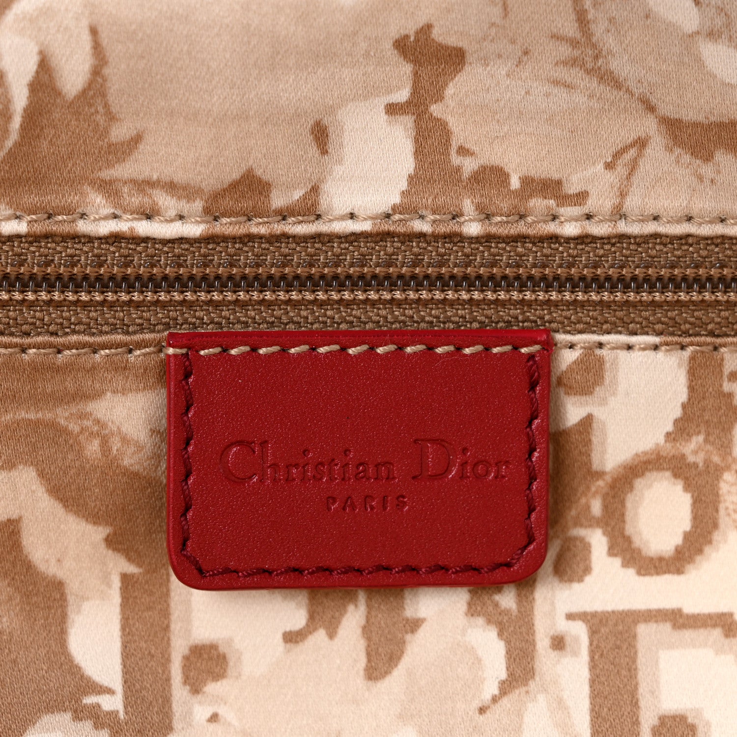 Christian Dior Calfskin Large Detective Satchel Rouge Bordeaux 6 of 14
