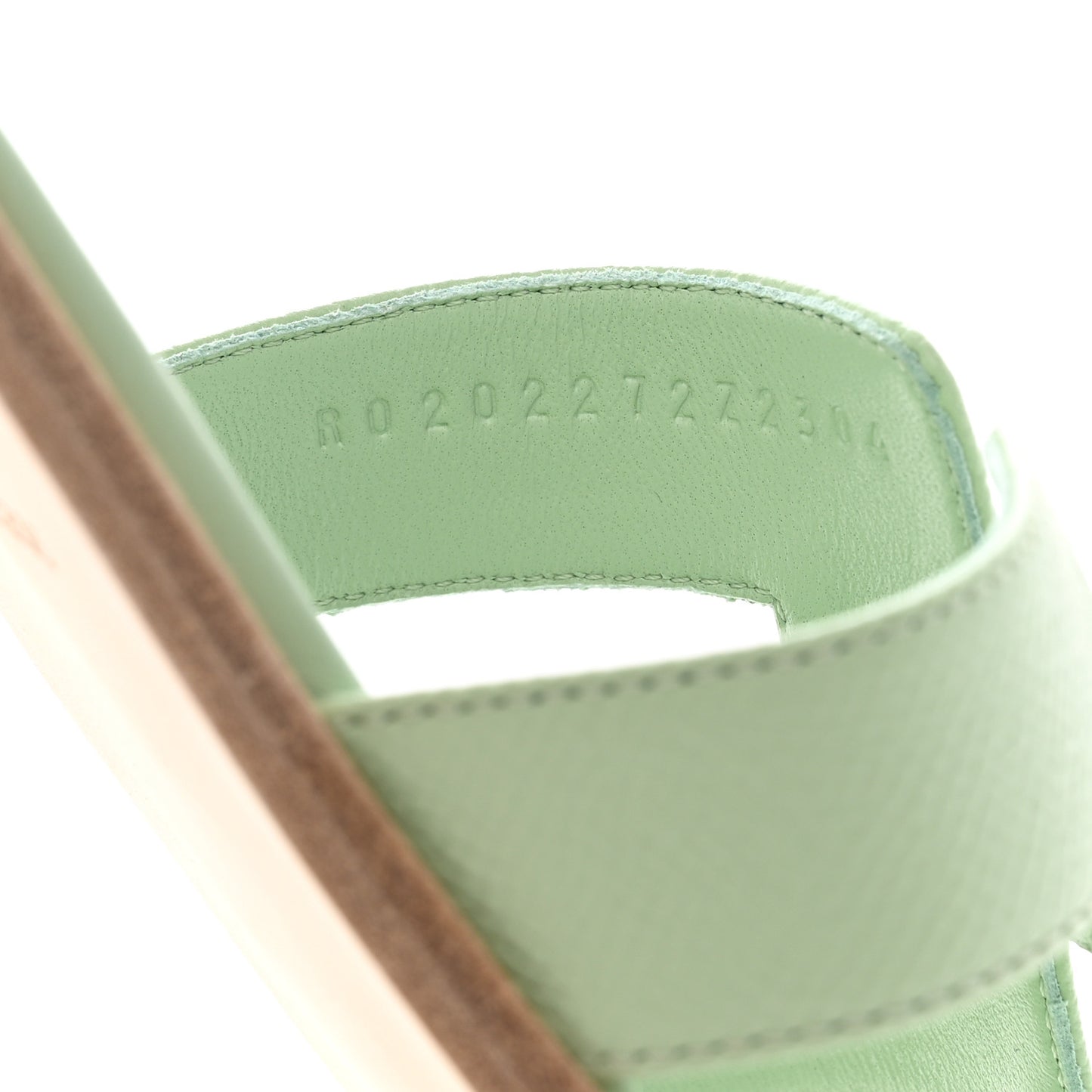 Epsom Oran Sandals 40 Vert Jade