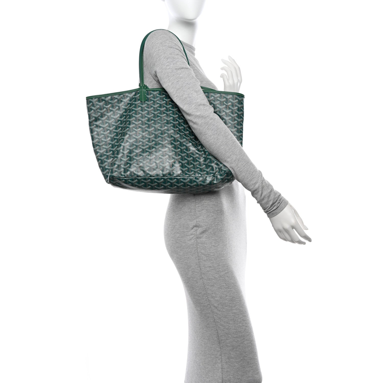 Goyard Goyardine Saint Louis PM Green 2 of 13