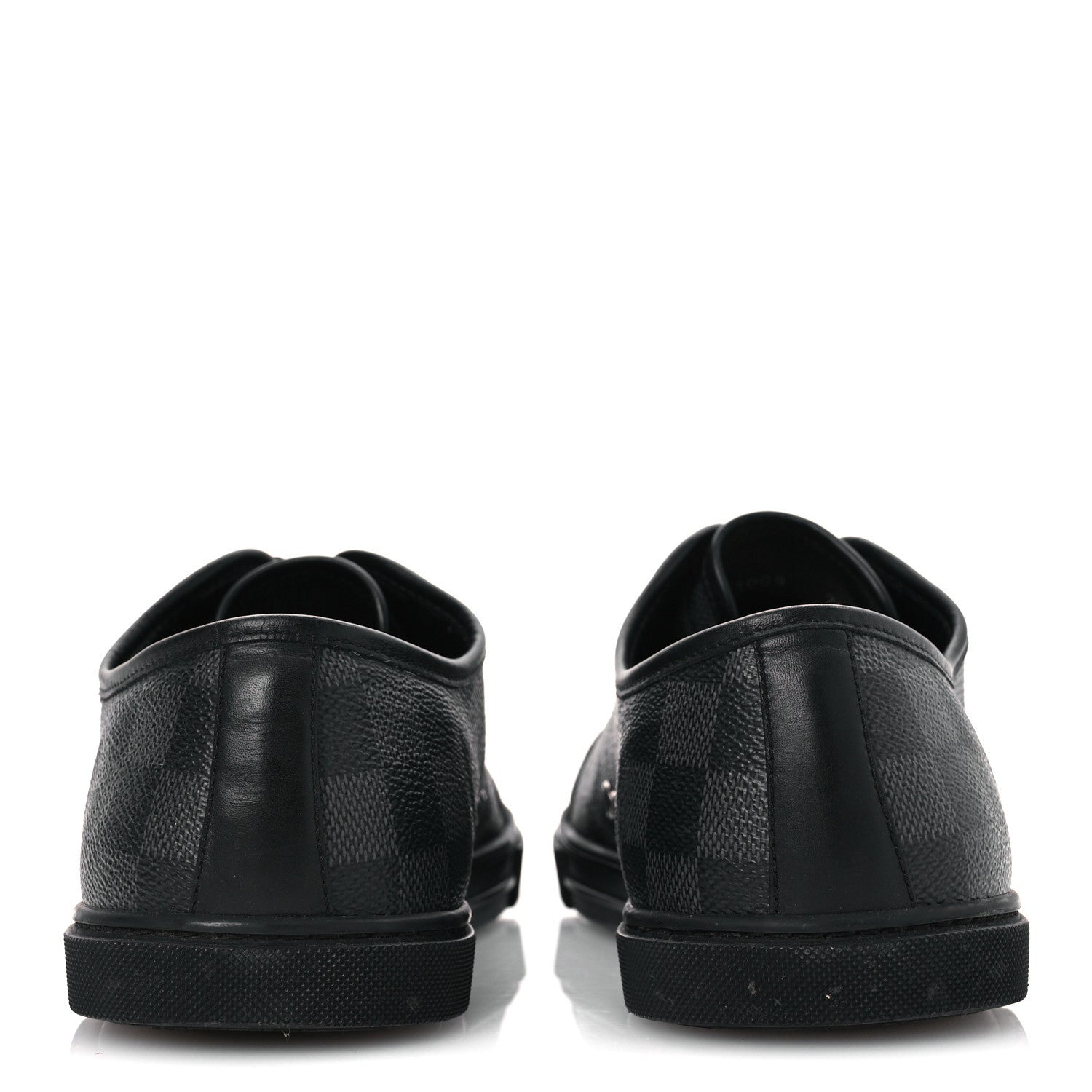 Louis Vuitton Calfskin Damier Graphite Sneakers 7.5 6 of 13