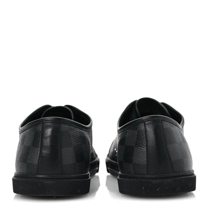 Louis Vuitton Calfskin Damier Graphite Sneakers 7.5 6 of 13