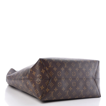 Louis Vuitton Monogram Flower Hobo Black 4 of 9
