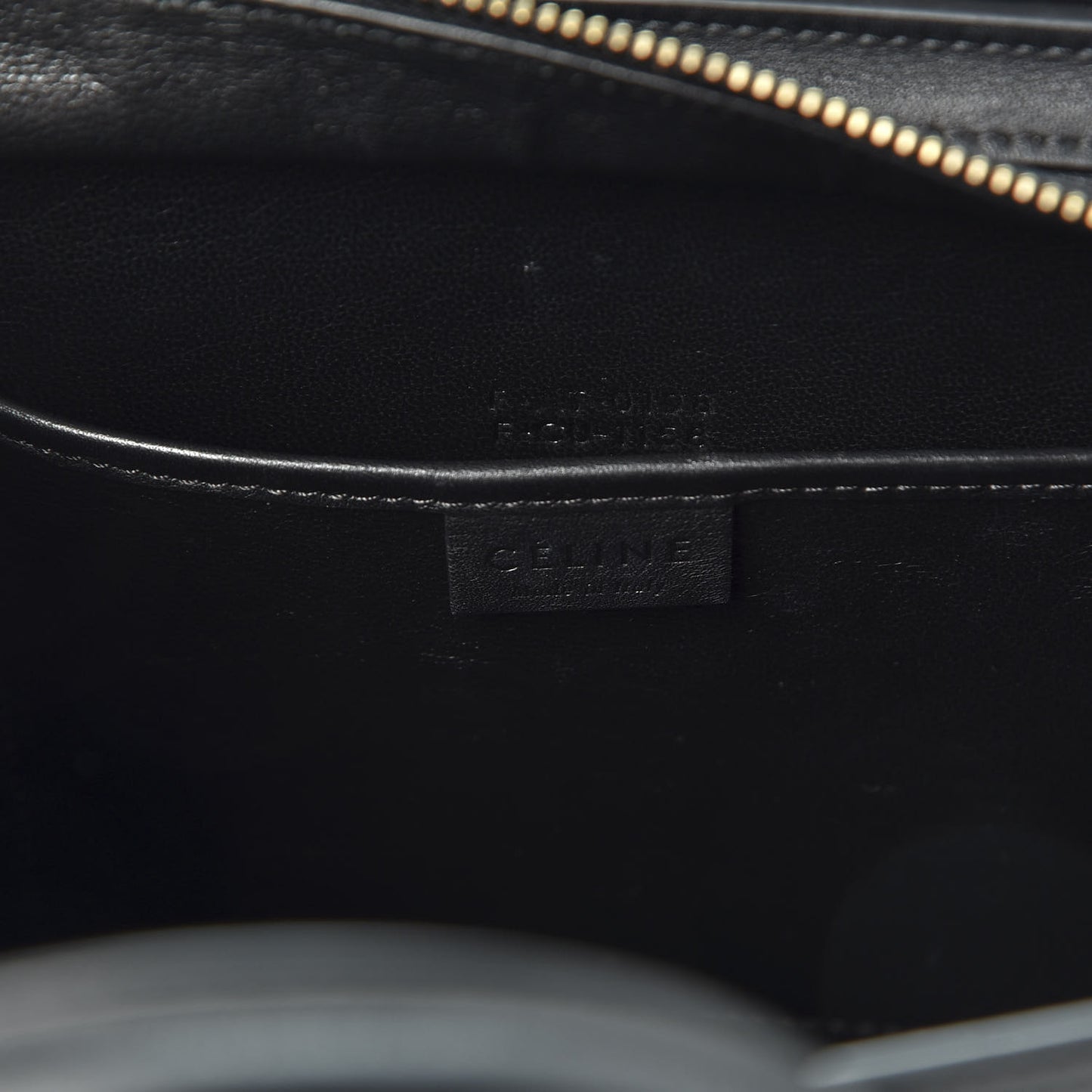Smooth Calfskin Nano Luggage Black