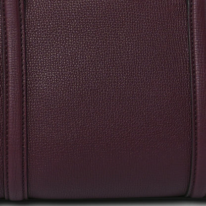 Burberry Derby Calfskin Medium Alchester Bowling Bag Mahogany Red 9 of 12