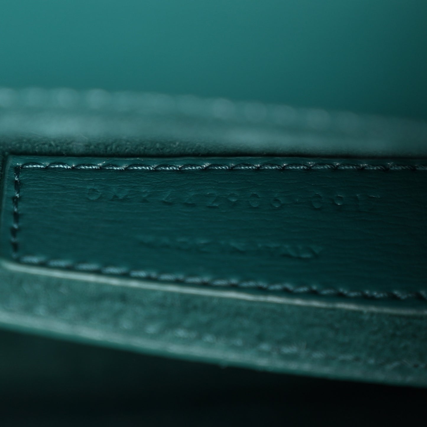 Calfskin Medium Monogram Sunset Malachite