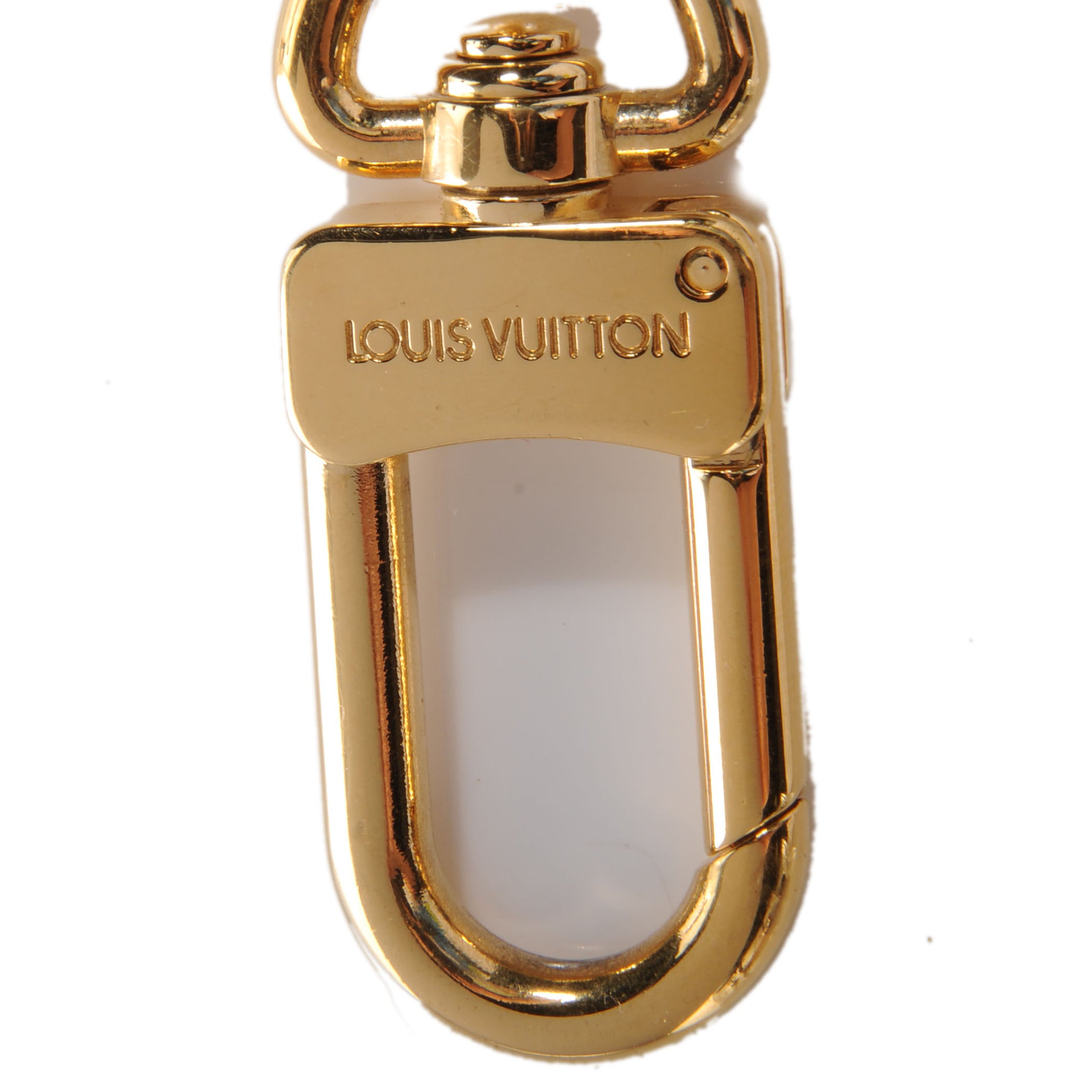 Louis Vuitton Pochette Extender Key Ring Gold 4 of 4