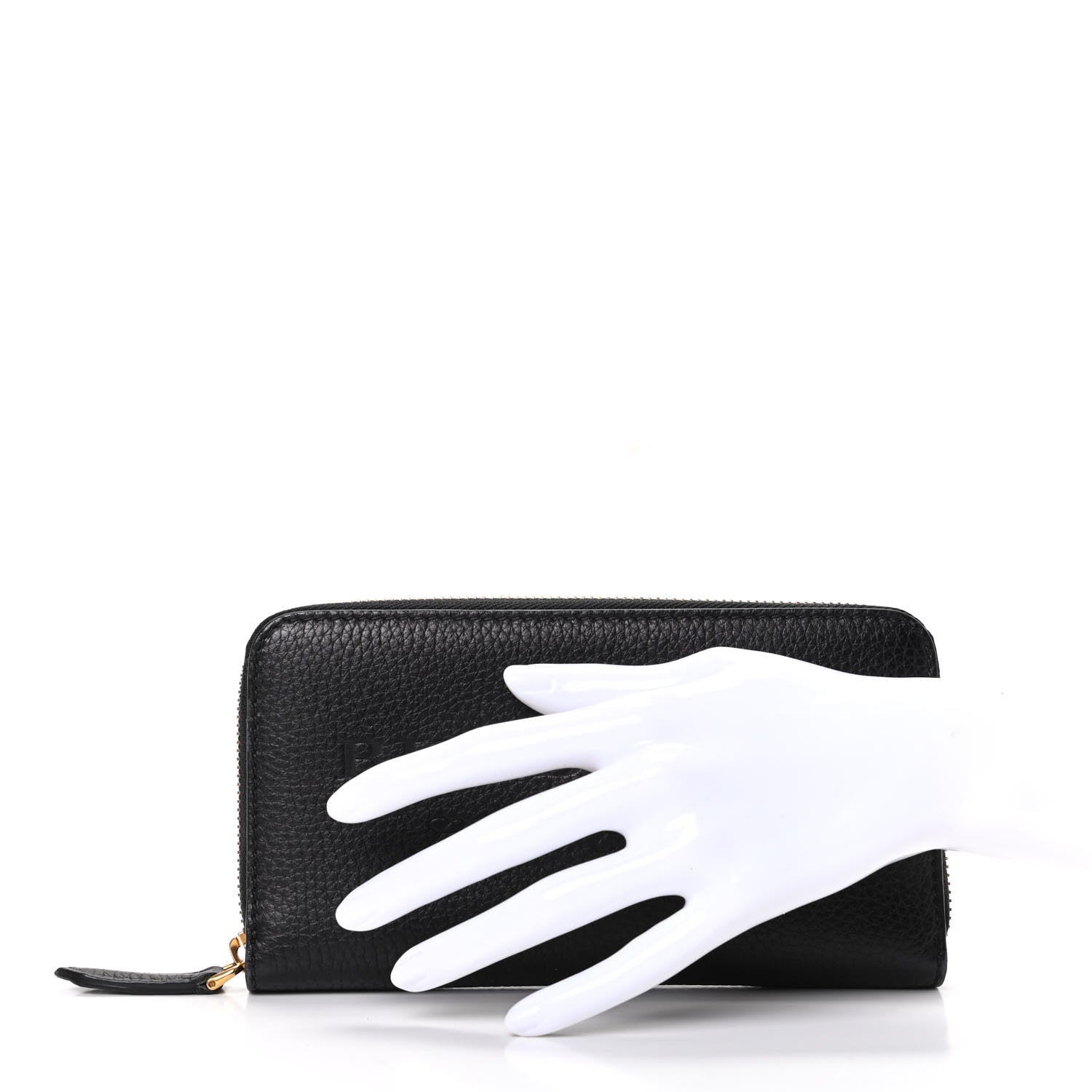 Burberry Soft Grain Elmore Zip Around Wallet Black 2 of 7