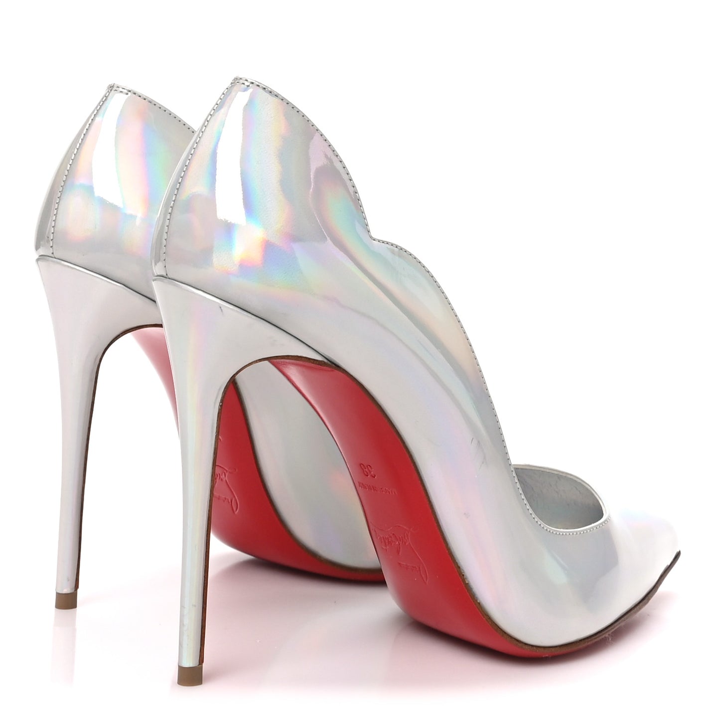 Specchio Laser Hot Chick 100 Pumps 38 Silver