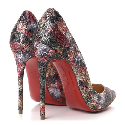 Christian Louboutin Glitter Pigalle Follies 120 Pumps 35.5 Multi 4 of 8