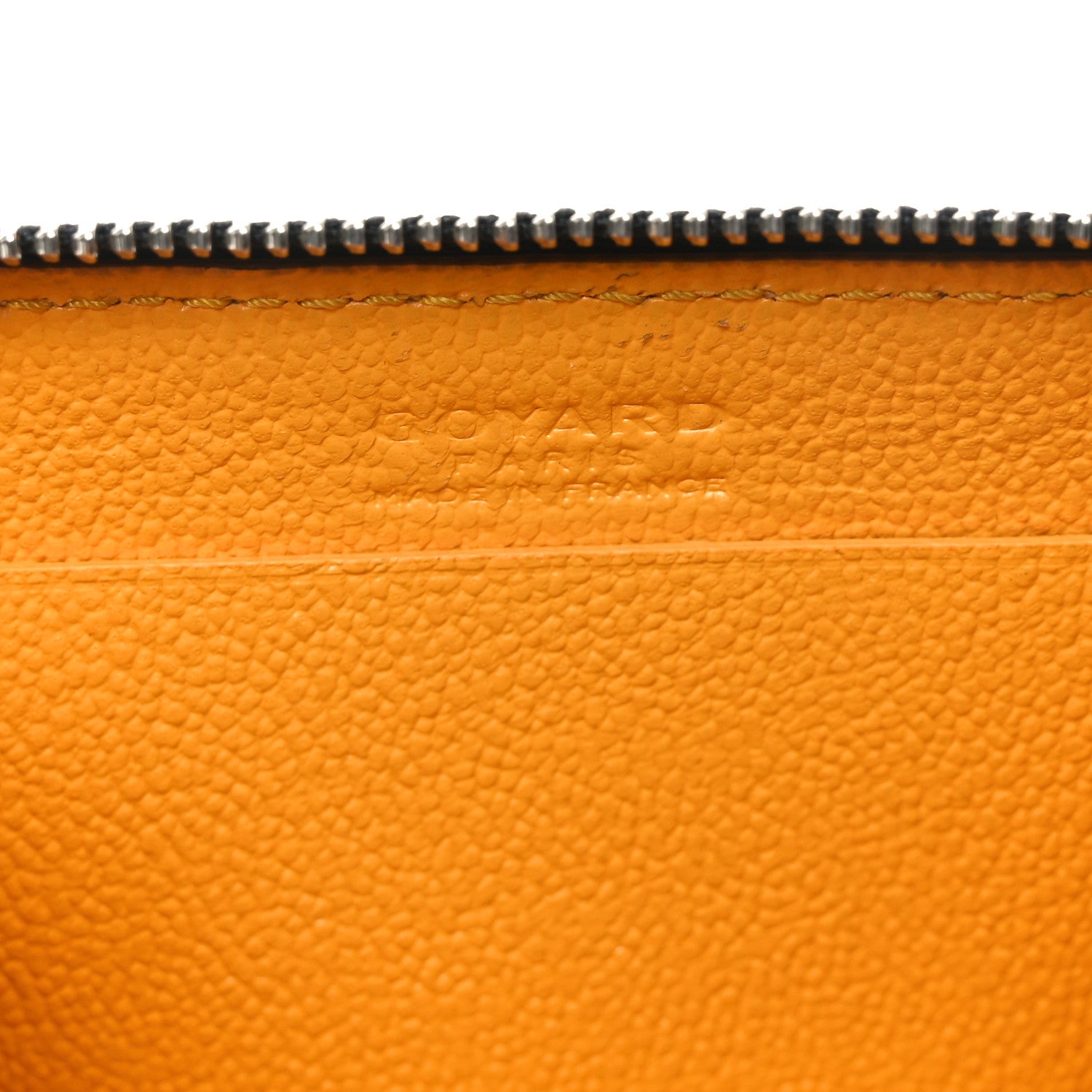 Goyard Goyardine Matignon Porte Monnaei Wallet Black Gold 6 of 7