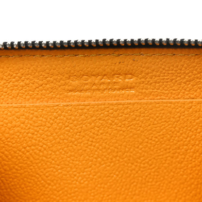 Goyard Goyardine Matignon Porte Monnaei Wallet Black Gold 6 of 7