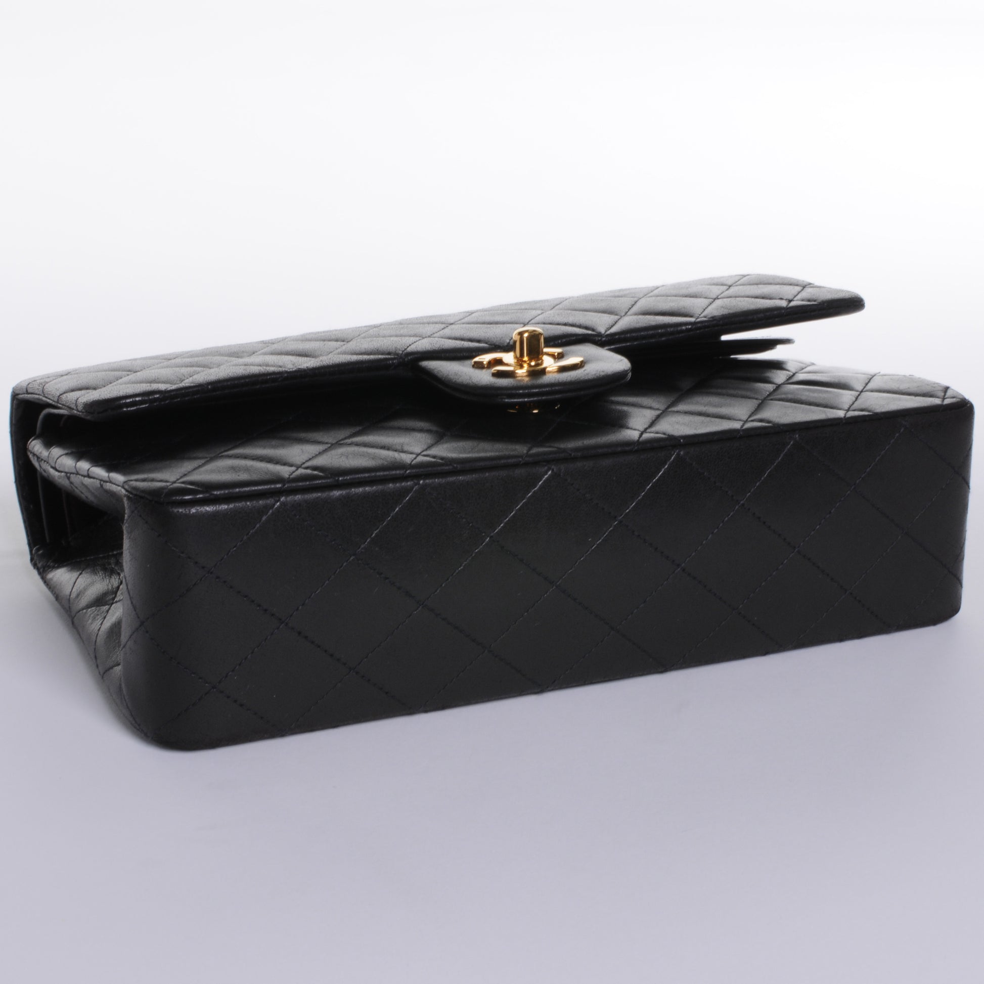 Chanel Lambskin Medium Double Flap Black 4 of 7
