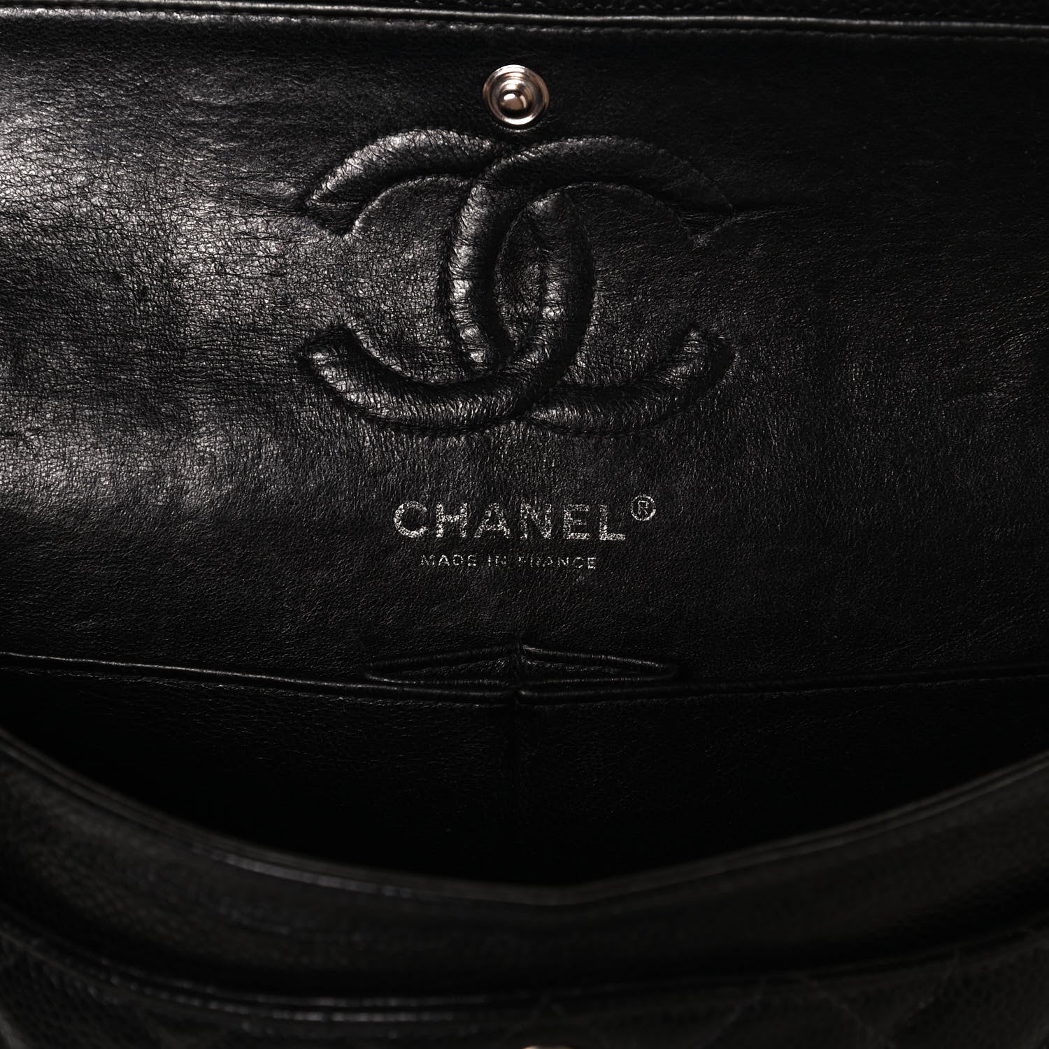 Chanel Caviar Quilted Small Double Flap Black 6 of 12