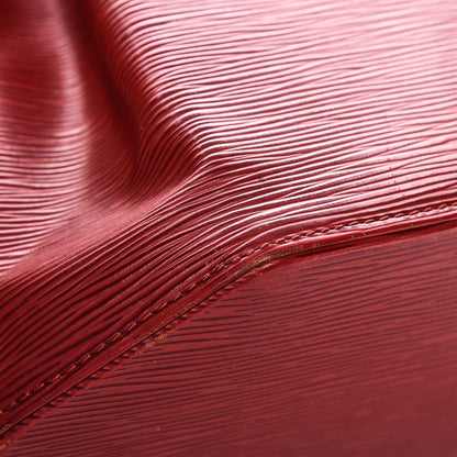 Louis Vuitton Epi Sac D'Epaule Castillan Red 8 of 14