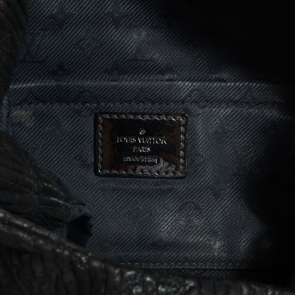 Louis Vuitton Calfskin Quilted Monogram Altair Clutch Black 6 of 8