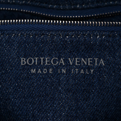 Bottega Veneta Denim Maxi Intrecciato Cassette Crossbody Bag Indigo 6 of 10