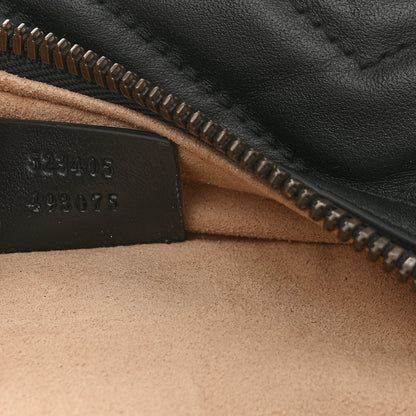 Gucci Calfskin Matelasse GG Marmont Day Backpack Black 7 of 10