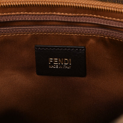 Fendi Zucca Quilted Chain Roll Tote Tobacco 5 of 17