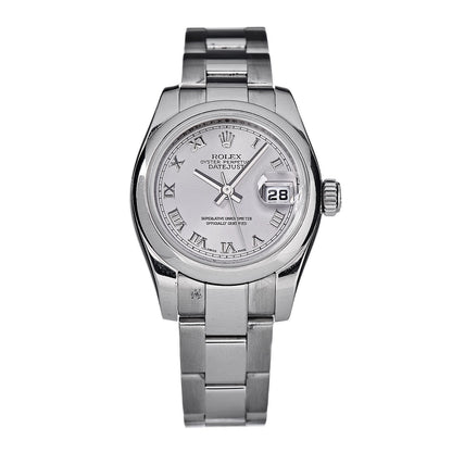 Rolex Stainless Steel 26mm Oyster Perpetual Datejust Watch Silver Roman 179160 1 of 7