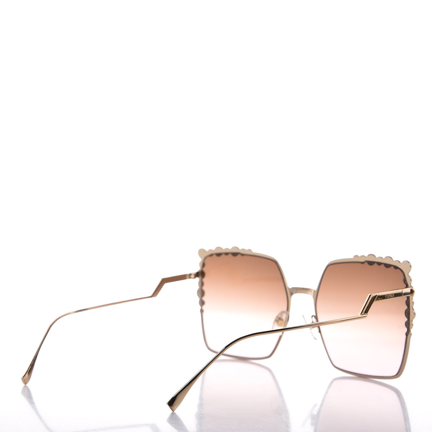 Fendi Square Dots Sunglasses FF 0259/S Black 4 of 7