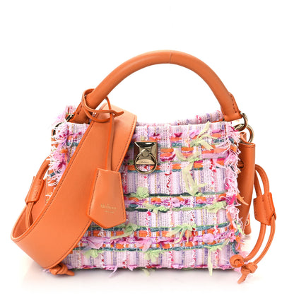 Mulberry Tweed Mini Iris Tote Apricot 1 of 8