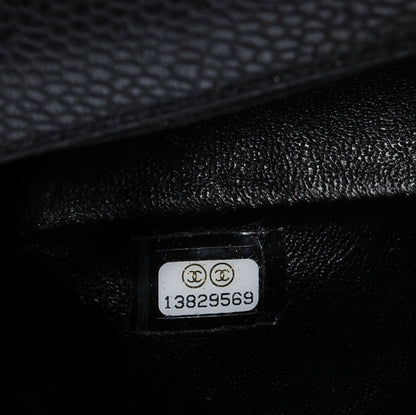 Chanel Caviar East West Flap Black 6 of 7