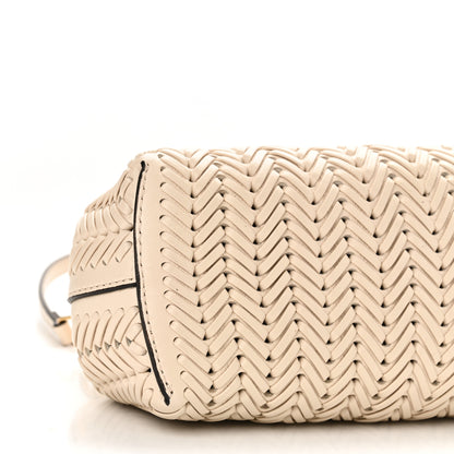 Fendi Vitello Grace Intreccio Nappa Small Fendi First Poudre 9 of 10