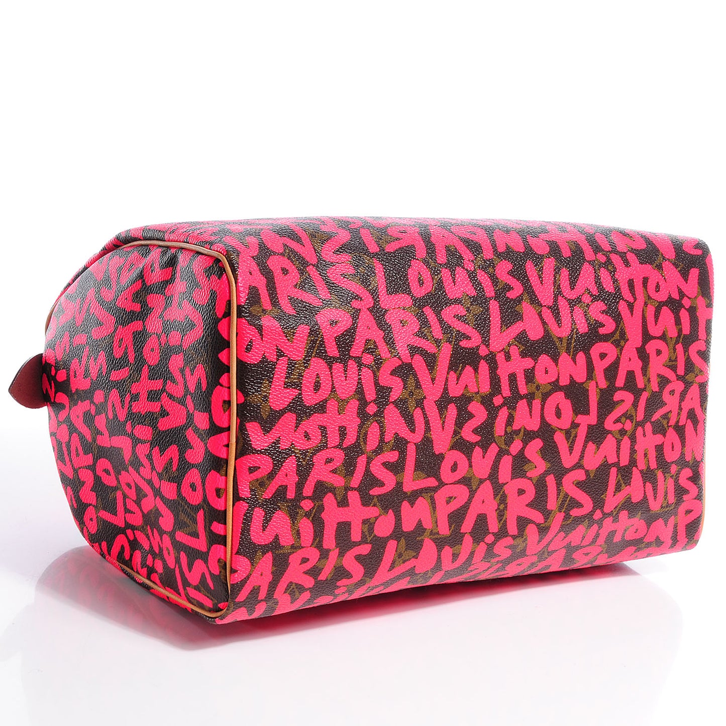 Monogram Graffiti Speedy 30 Fuchsia