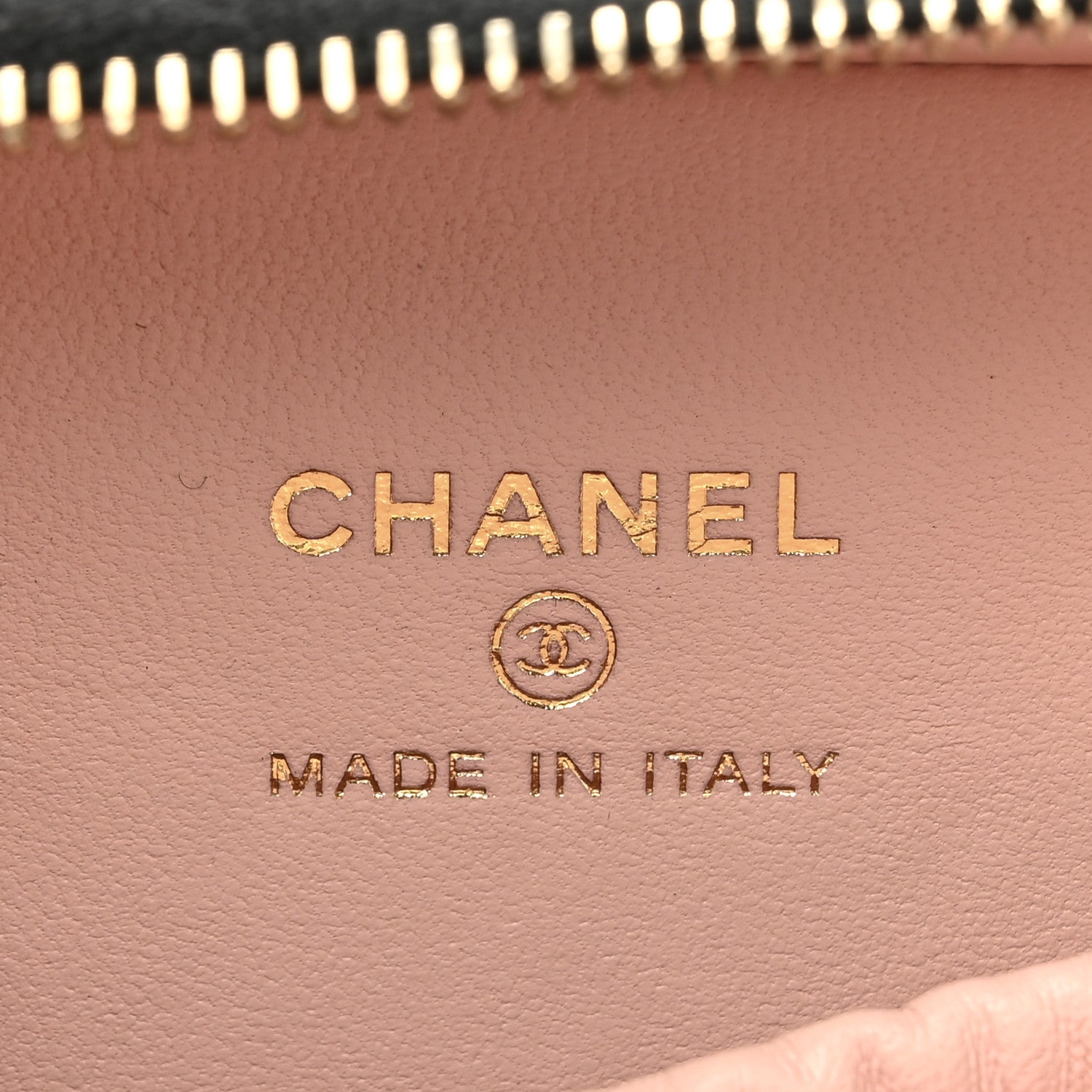 Chanel Patent Quilted Top Handle Small Vanity Case Black 7 of 12