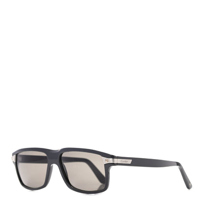 Cartier Acetate Santos De Cartier Square Sunglasses CT0190S Grey 1 of 6