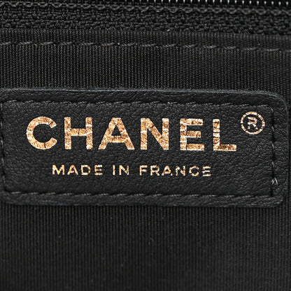 Chanel Caviar Quilted Sweet Classic Shopping Tote Black 6 of 10