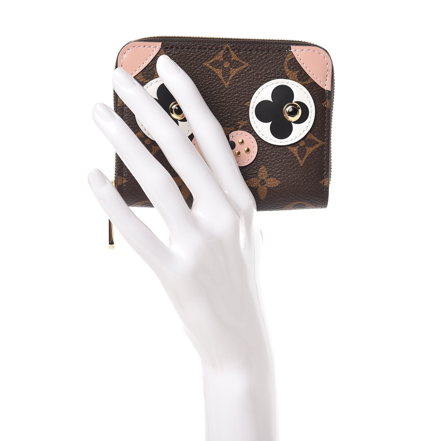 Louis Vuitton Monogram Valentine Dog Zippy Coin Purse 2 of 9