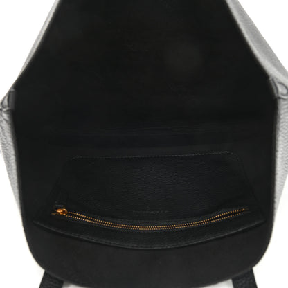Burberry Grainy Calfskin Remington Tote Black 5 of 9
