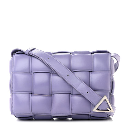 Bottega Veneta Nappa Maxi Intreccio Padded Cassette Crossbody Bag Lavender 1 of 16