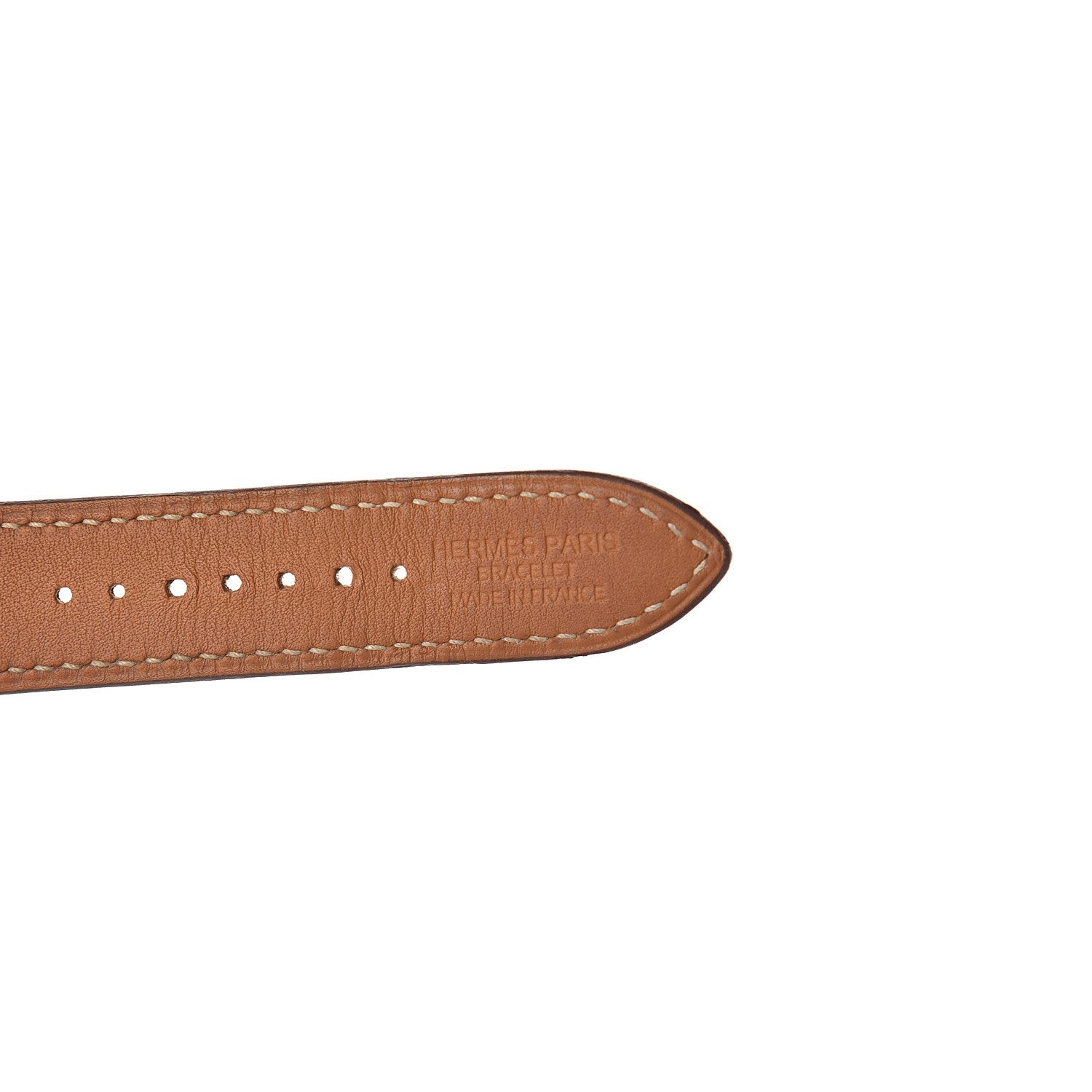 Hermes Barenia 38mm Apple Watch Single Tour Band Fauve 5 of 5