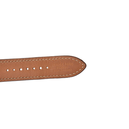 Hermes Barenia 38mm Apple Watch Single Tour Band Fauve 5 of 5