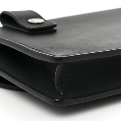 Christian Dior Ultra Matte Calfskin Saddle Belt Bag Black 12 of 15