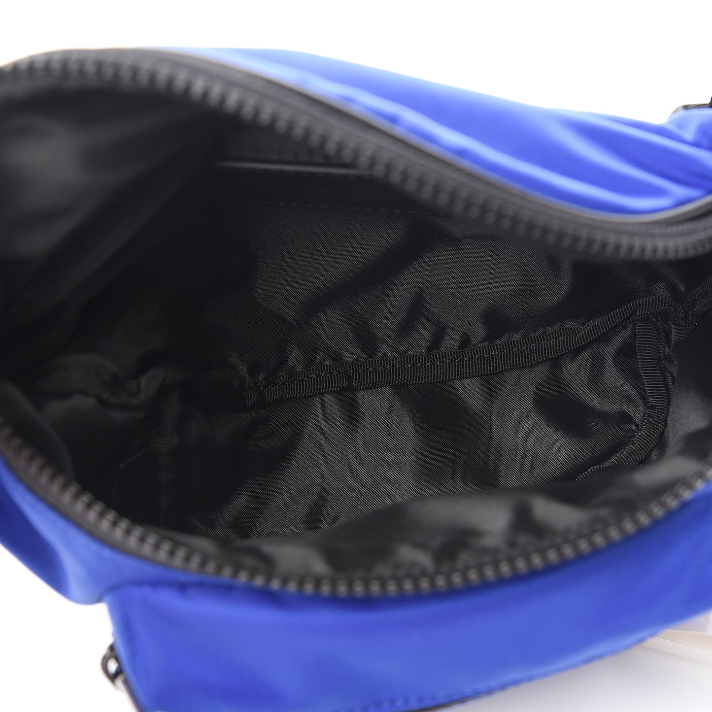 Nylon Logo Belt Bag Blue