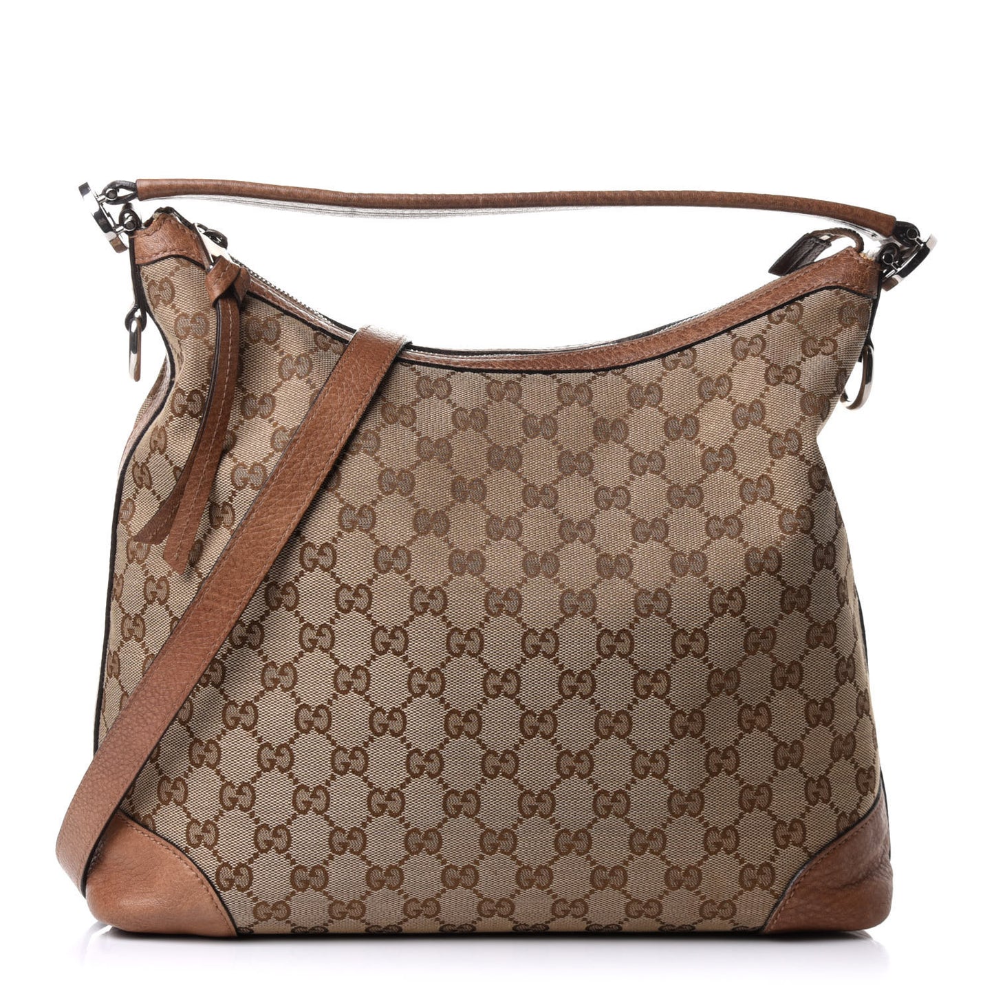 Monogram Old Libeccio Small Miss GG Hobo Beige Ebony Light Brown