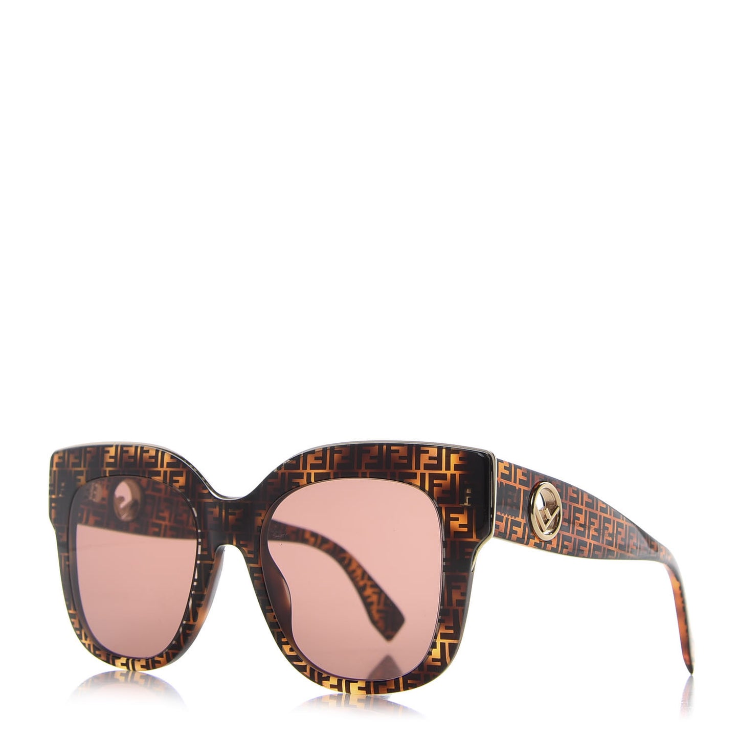Acetate F is Fendi 51mm Cat Eye Sunglasses FF 0359/S Tortoise Camouflage