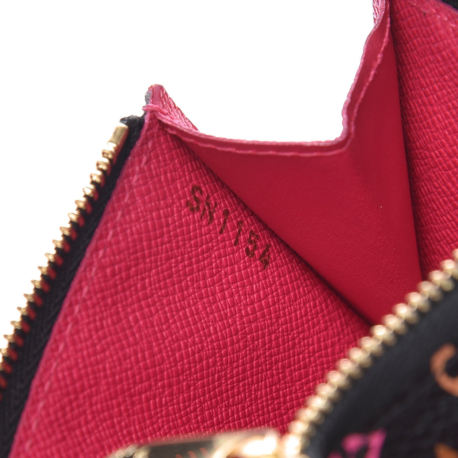 Louis Vuitton Monogram Multicolor Key Pouch Black Grenade 7 of 8